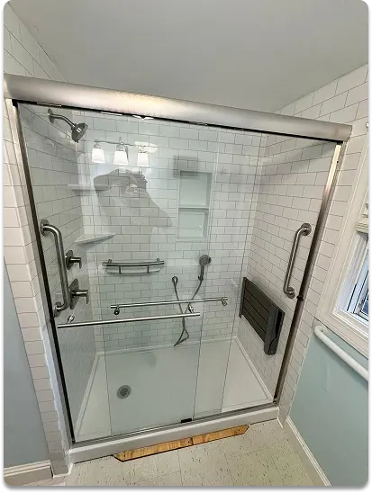 Remodeled bathroom in Guanhães, Minas Gerais